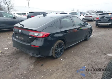 2025 Honda Civic Hybrid Sport from USA, damaged, VIN 19XFL4H89SE013259
